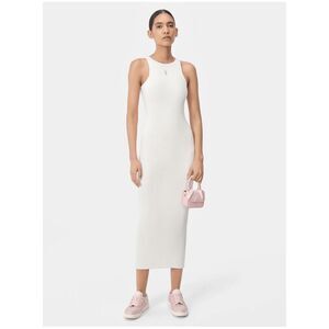 AMIRI White 'Amiri' Stacked Maxi Dress Size M/L $790